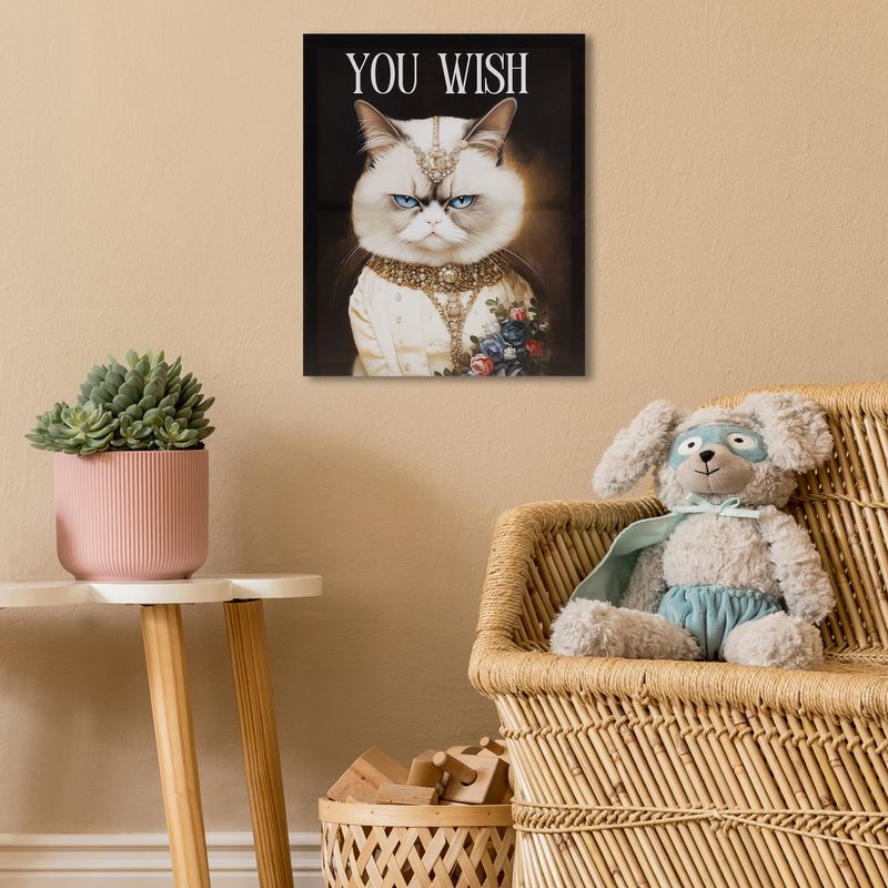 You Wish/Multi Grumpy Cats You Wish Canvas Wall Art See below