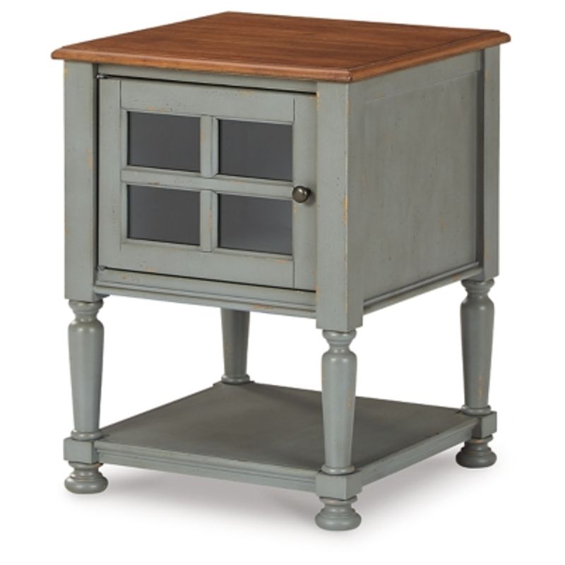 Gray/Brown Mirimyn Accent Cabinet