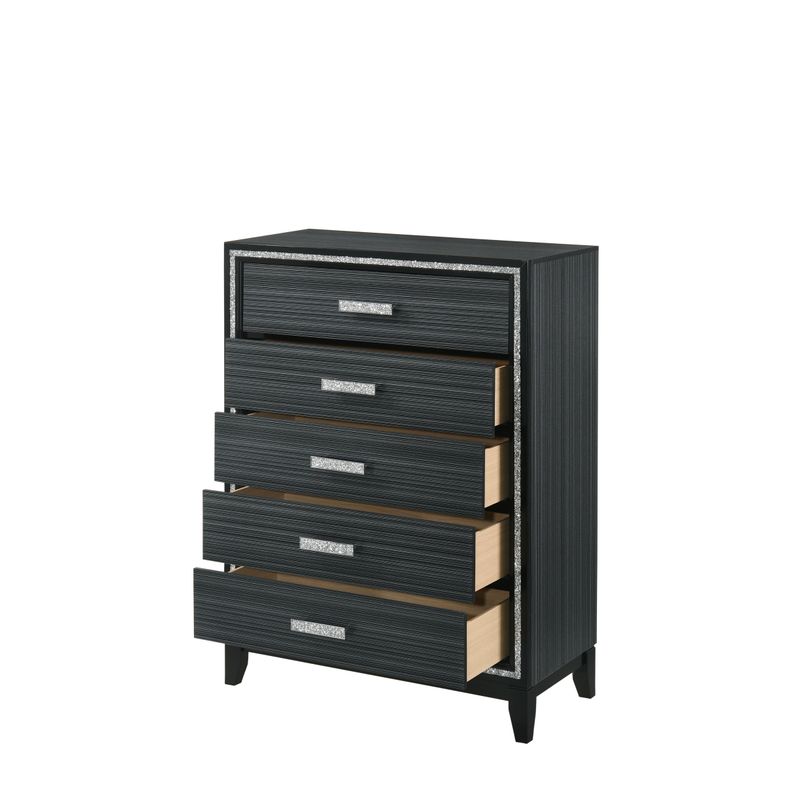 ACME Haiden Chest, Weathered Black Finish