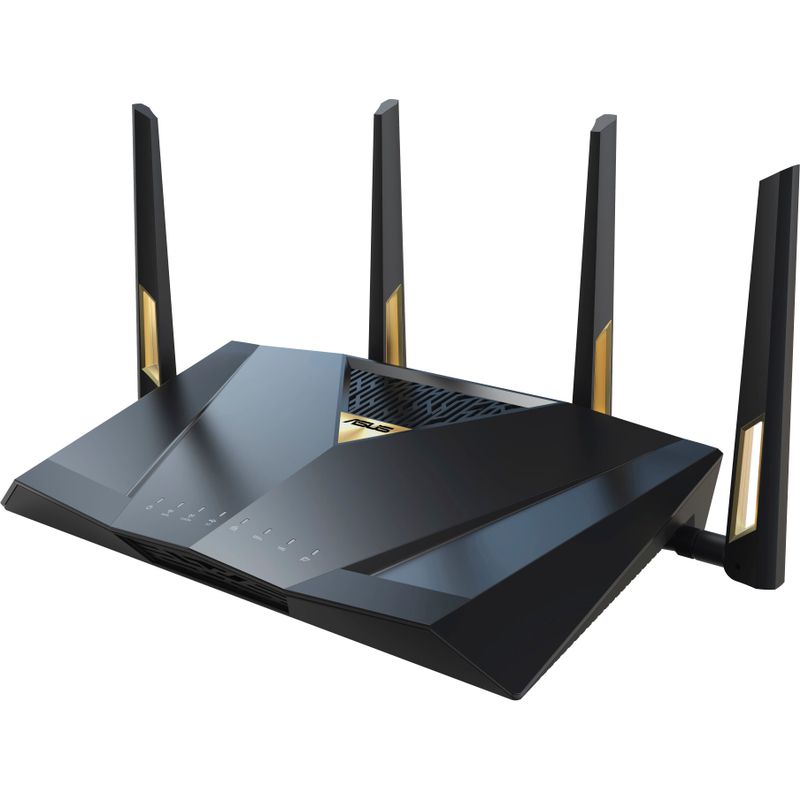 ASUS - BE7200 Dual-band WiFi 7 Router - Black