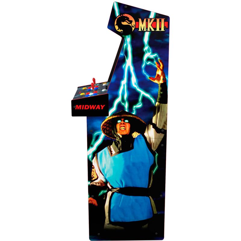 Arcade1Up - Mortal Kombat II Deluxe Arcade Game - Black