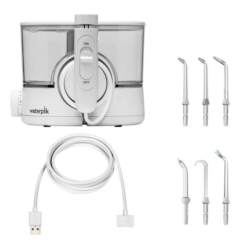 Waterpik - ION Cordless Countertop Water Flosser - White