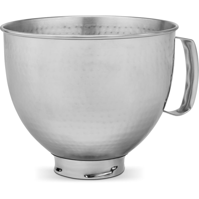 KitchenAid 5-Quart Tilt-Head Hammered Stainless Steel Bowl