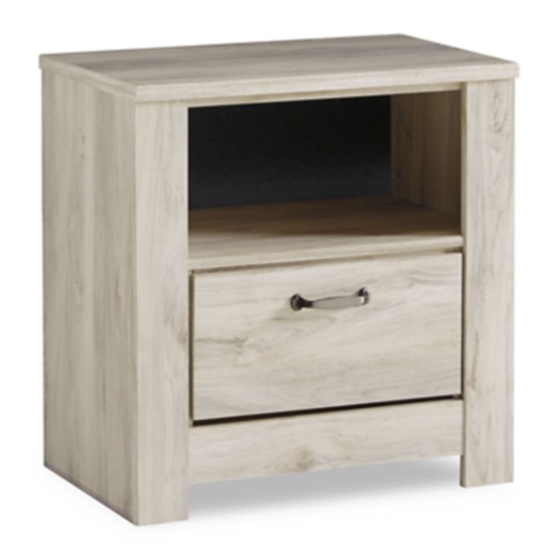 Whitewash Bellaby One Drawer Night Stand