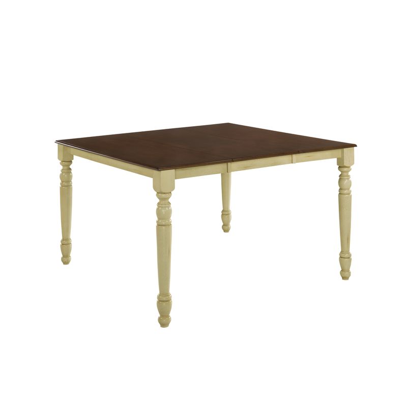 ACME Dylan Counter Height Table, Buttermilk & Oak