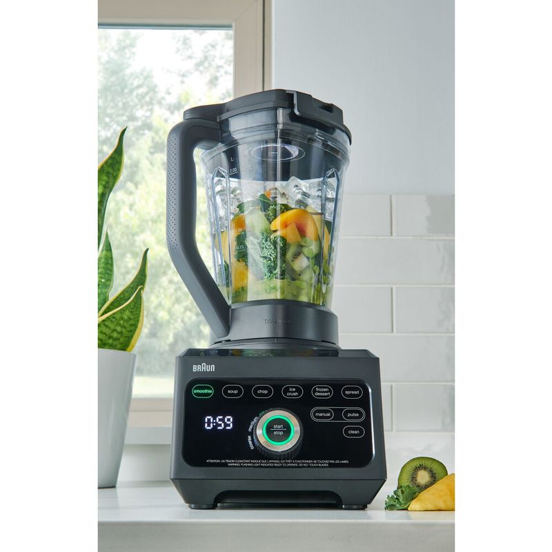 Braun - TriForce Power Blender with Smoothie2Go Bottle