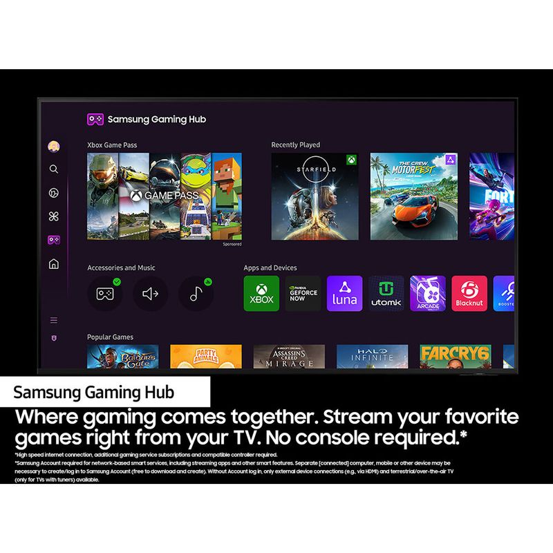 Samsung 48" Class OLED 4K HDR Gaming TV S90D Series