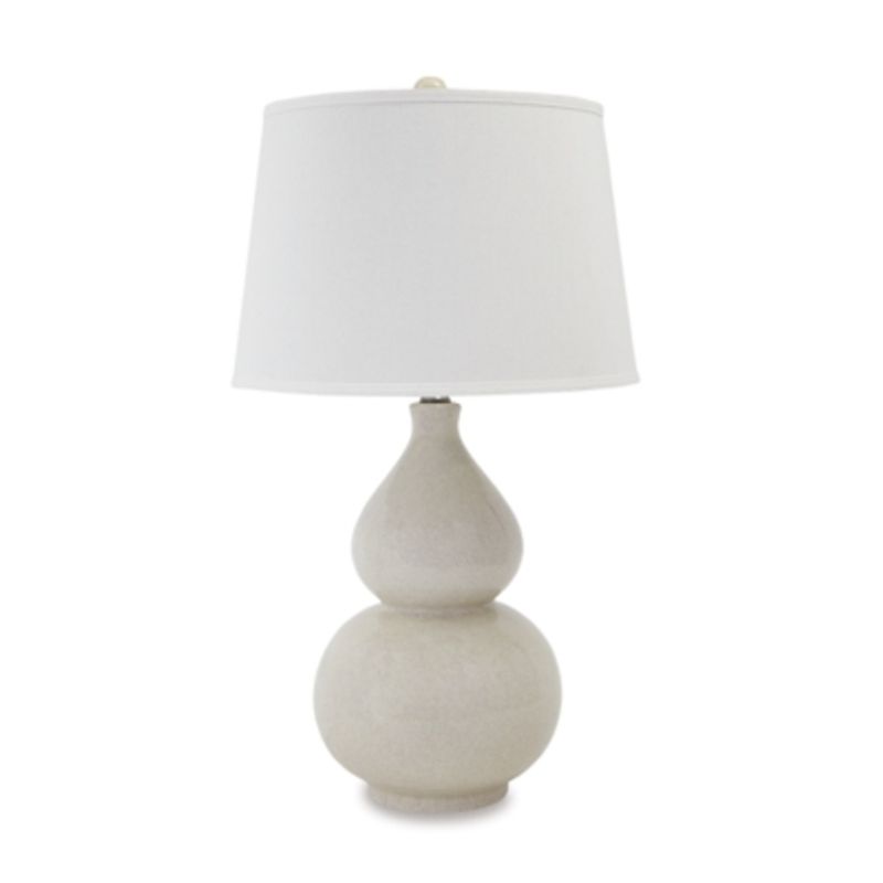 Cream Saffi Ceramic Table Lamp (1/CN)