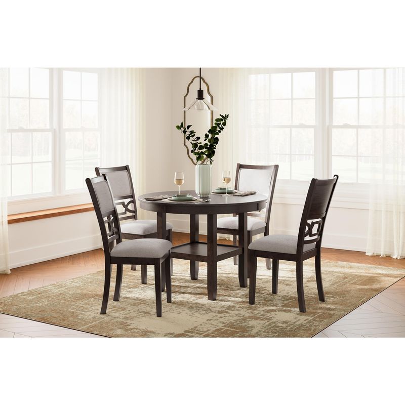 Langwest Dining Table and 4 Chairs (Set of 5)