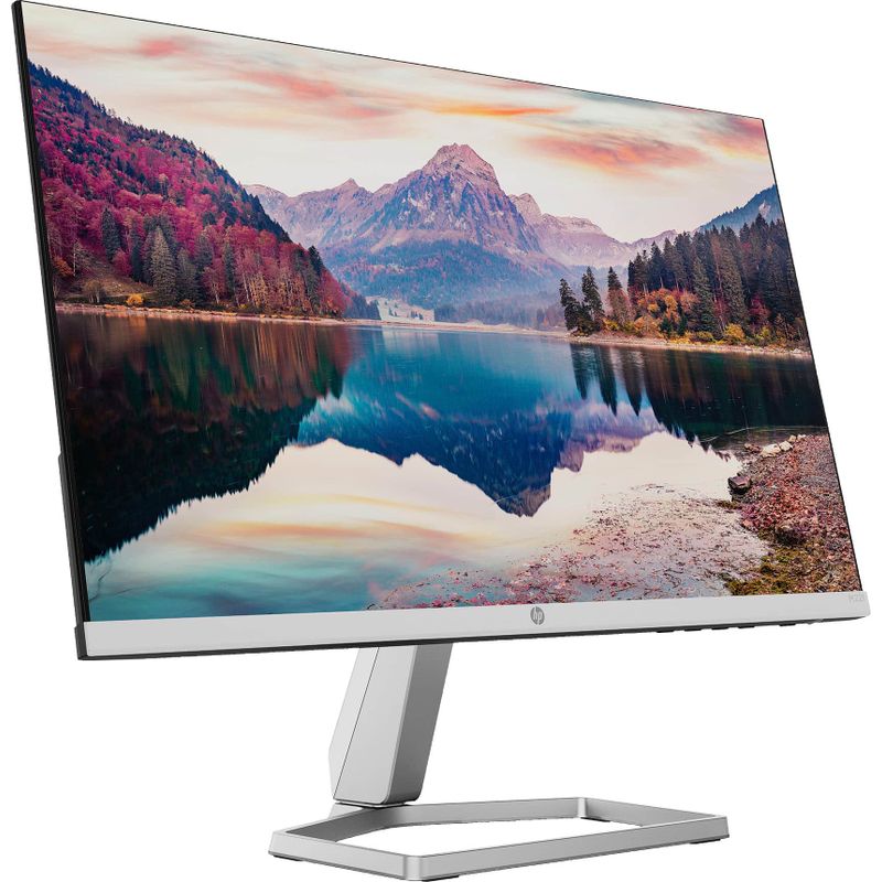 HP - 21.5" IPS LED Full HD FreeSync Monitor (HDMI, VGA) - Silver & Black