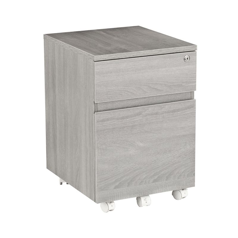 Rent to own Rolling Two Drawer Vertical Filing with Lock and