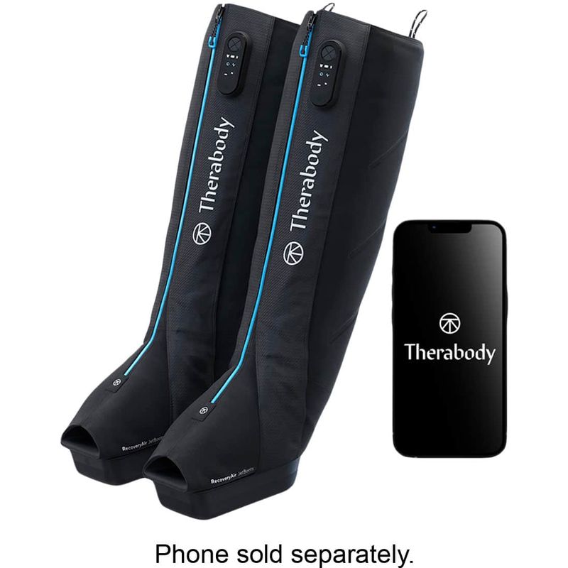 Therabody - RecoveryAir JetBoots Small - Black