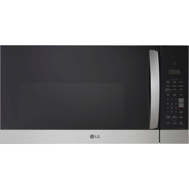 LG - 1.7 Cu. Ft. Over-The-Range Microwave with Sensor Cook and EasyClean - Stainless Steel