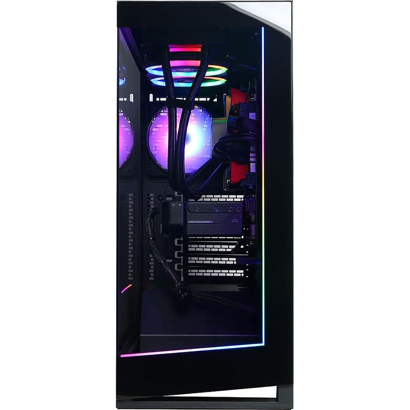 CyberPowerPC - Gamer Supreme Gaming Desktop - AMD Ryzen 7 8700G - 32GB Memory - NVIDIA GeForce RTX 4060 Ti 16GB - 2TB SSD - Black