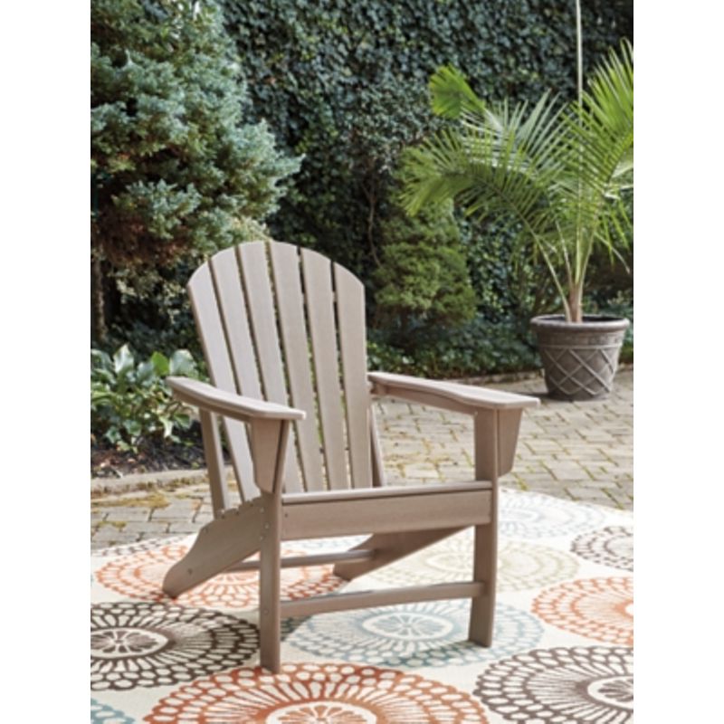 Grayish Brown Sundown Treasure Adirondack Chair