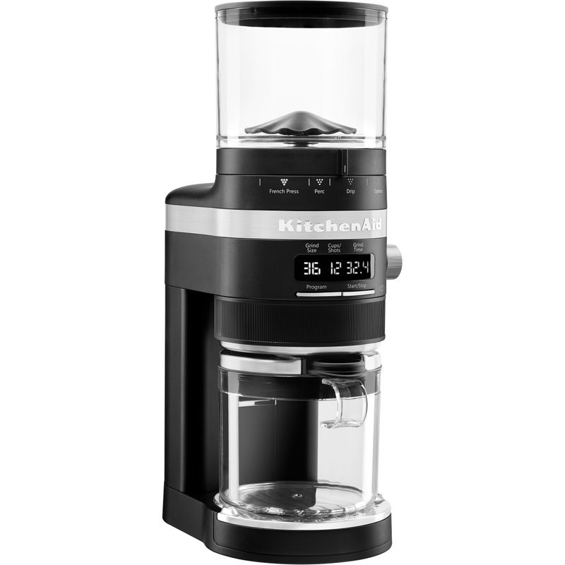 KitchenAid Burr Coffee Grinder in Black Matte