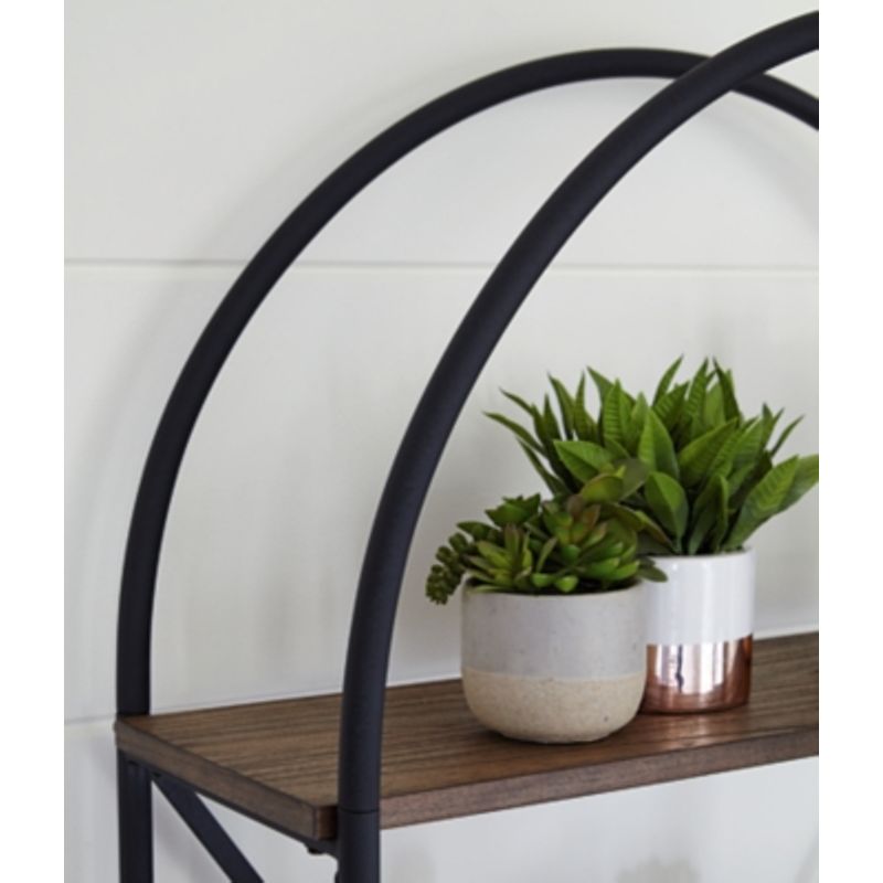 Brown/Black Galtbury Bookcase