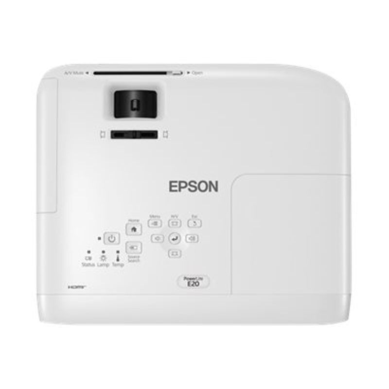 Epson PowerLite E20 - 3LCD projector - portable