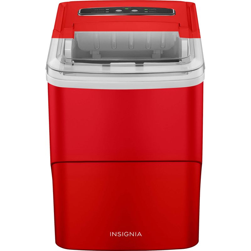 Insignia&trade; - Portable Ice Maker with Auto Shut-Off - Red