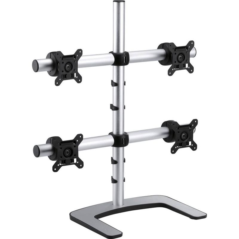 Atdec VFS-Q - mounting kit - for 4 monitors - silver