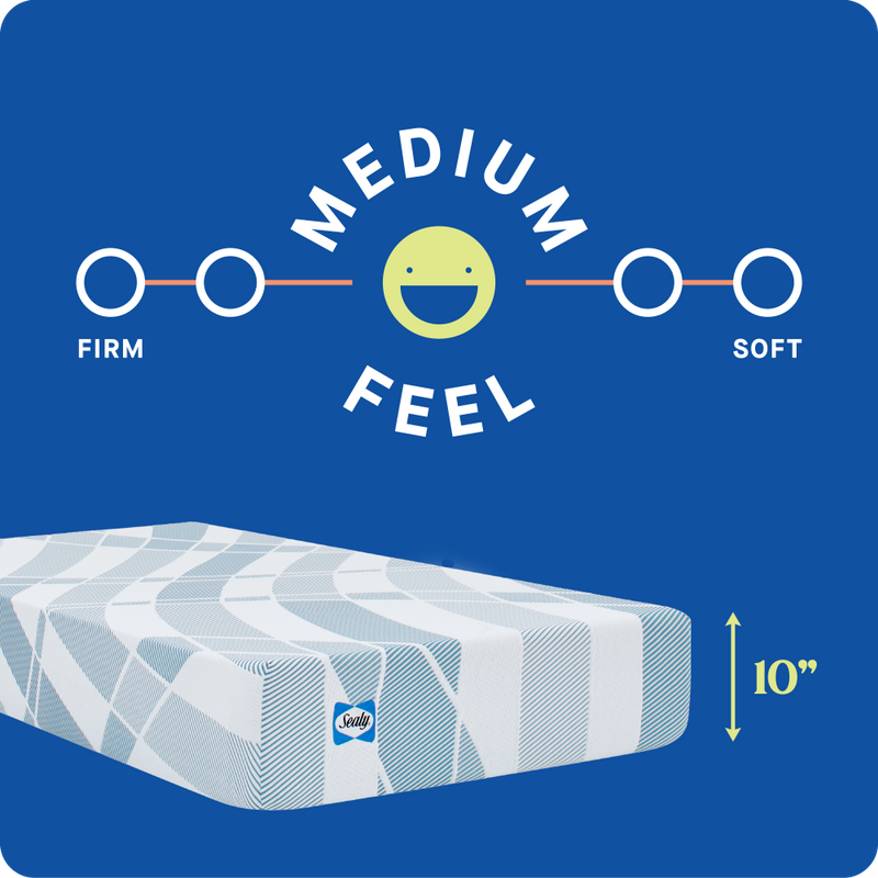 Sealy&reg; Dreamlife&trade; 10" Foam Mattress-in-a-Box, King