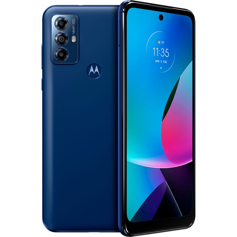 Motorola - Moto G Play 2023 32GB (Unlocked) - Navy Blue