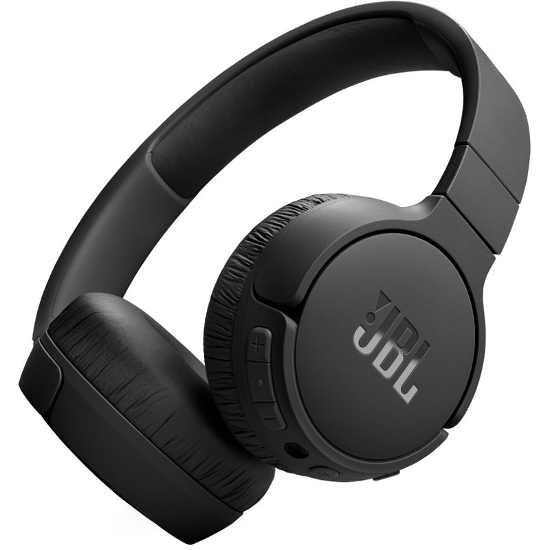 JBL - Adaptive Noise Cancelling Wireless On-Ear Headphone - Black