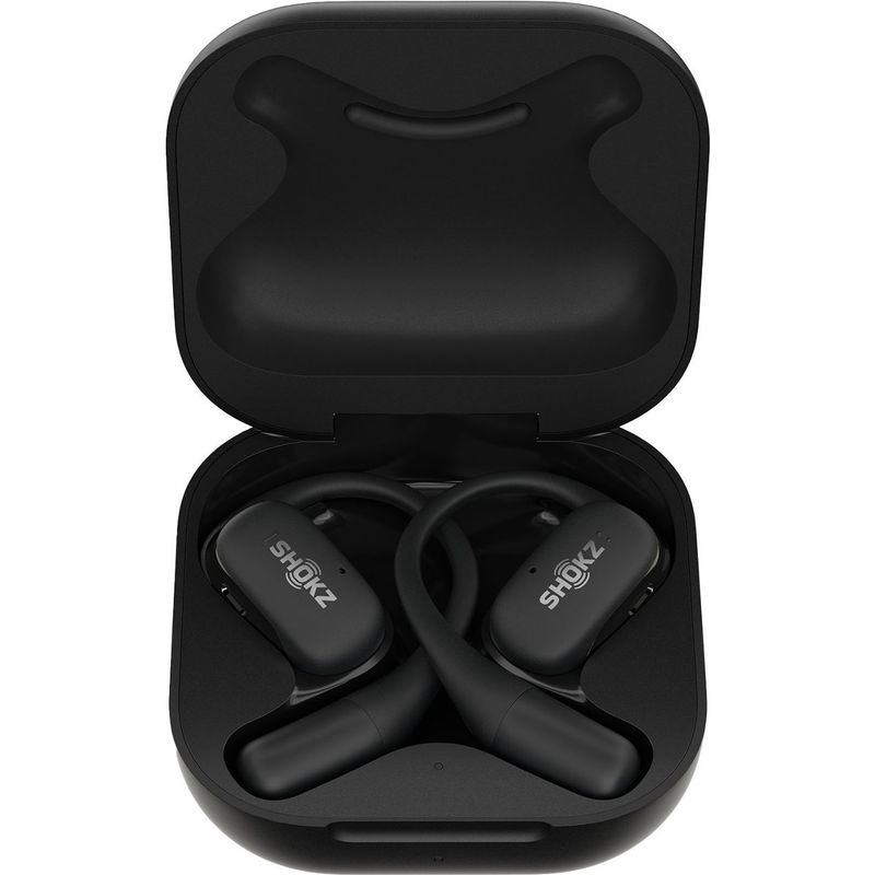 Shokz OpenFit Open-Ear True Wireless Earbuds Black