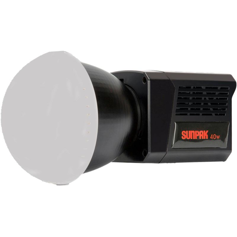 Sunpak - COB-40 Bi-Color 40W COB LED Video Light - Black