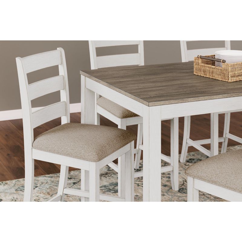 Skempton Counter Height Dining Table and Bar Stools (Set of 7)
