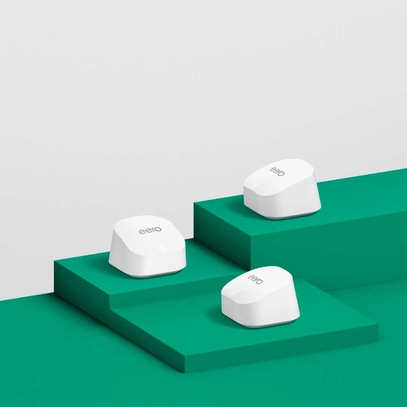 eero - 6+ AX3000 Dual-Band Mesh Wi-Fi 6 System (3-pack) - White