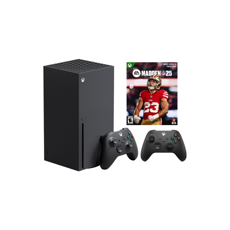 Xbox X Bundle With Extra Controller and Madden NFL 25 Game