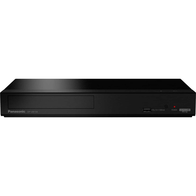 Panasonic - 4K Ultra HD Dolby Atmos Audio DVD/CD/3D Blu-Ray Player, DP-UB154P-K - Black