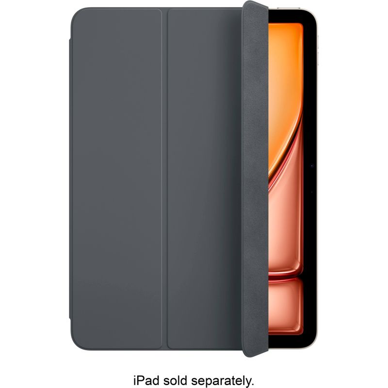 Apple - Smart Folio for iPad Air 13-inch (M3) and iPad Air 13-inch (M2) - Charcoal Gray