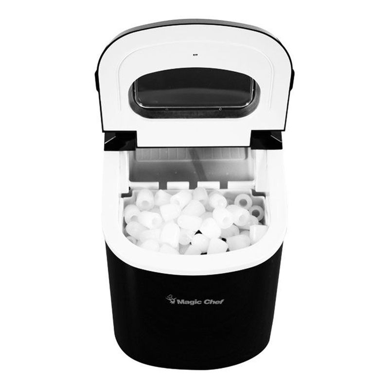 Magic Chef 27 lb. Black Countertop Ice Maker