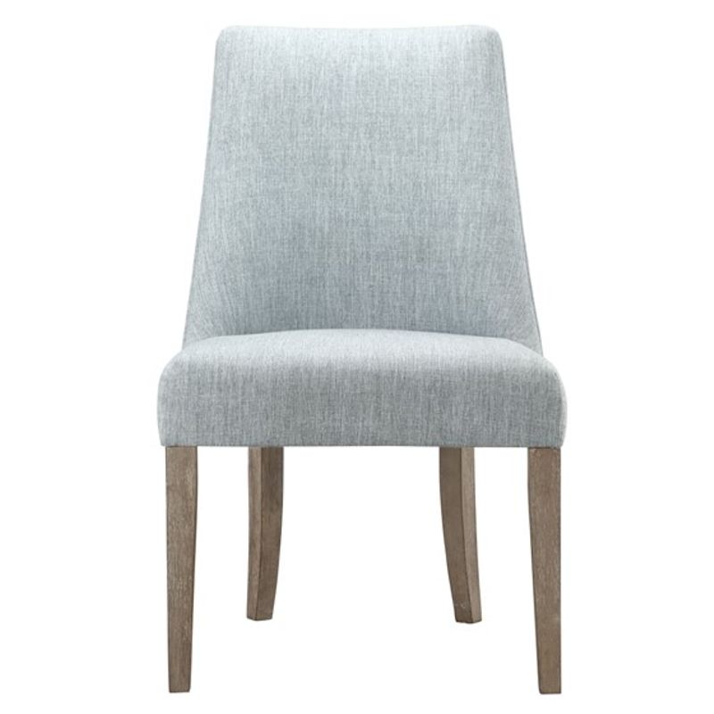 Light Blue Winfield Upholstered Dining chair Set of 2