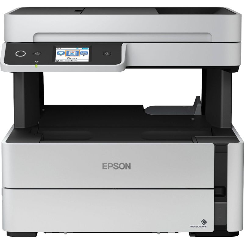 Epson - EcoTank ET-M3170 Wireless Monochrome All-in-One Supertank Printer - White