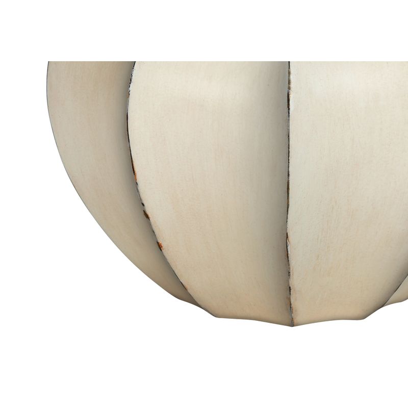 Lighting - 21"H Table Lamp Cream Resin / Ivory Shade