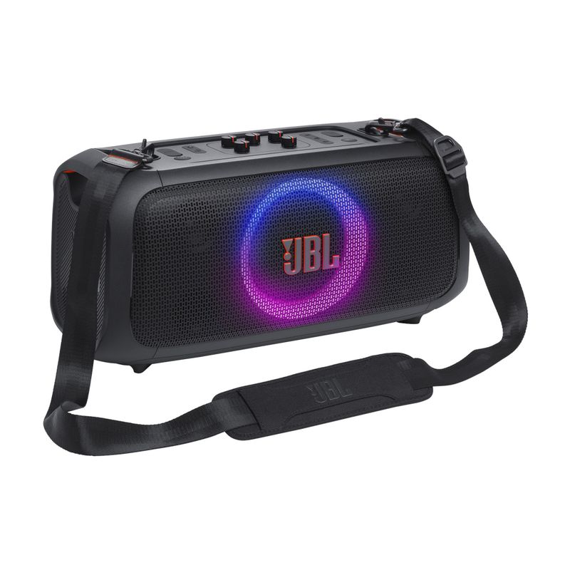 JBL - PartyBox On-The-Go Essential Portable Party Speaker w/ Lights & Mic