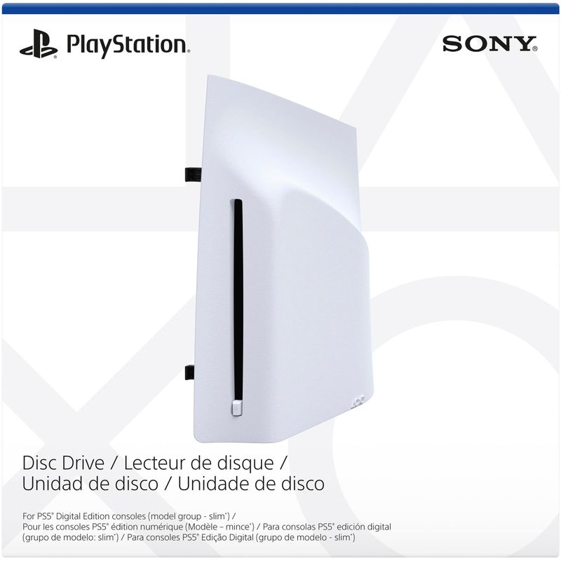 Sony Interactive Entertainment - Disc Drive For PS5 Digital Edition Consoles (model group - slim) - White