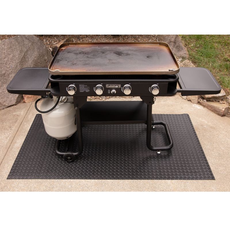 Cuisinart - 65" x 36" Premium Deck and Patio Grill Mat