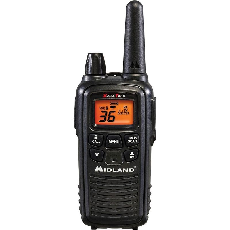 Midland - 30-Mile, 36-Channel FRS/GMRS 2-Way Radios (3-Pack) - Black