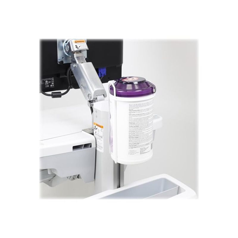 Ergotron T-Slot Wipes Holder mounting component - white