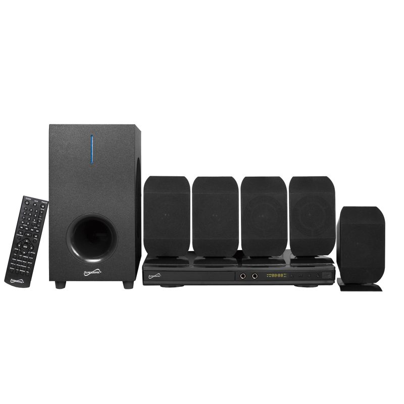 Supersonic - 5.1 Channel DVD Home Theater System w/ Karaoke Function