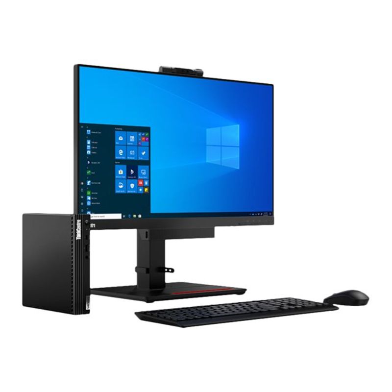 Lenovo ThinkCentre M75q Gen 2 - tiny Ryzen 3 Pro 5350GE 3.6 GHz - 8 GB - SSD 256 GB - English