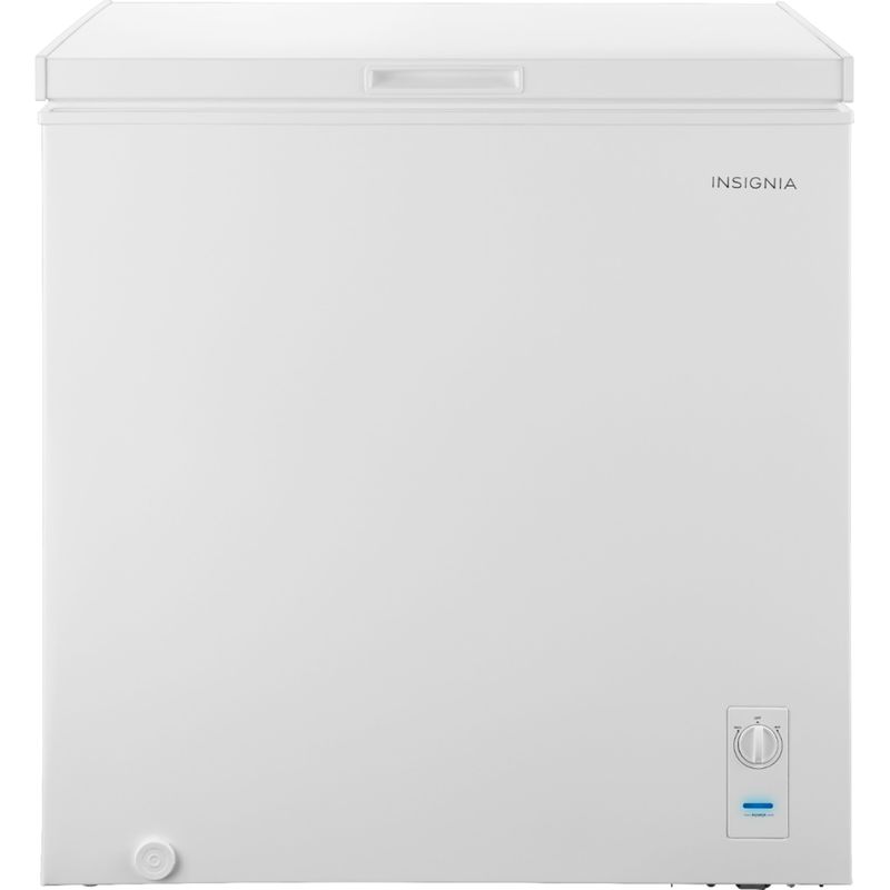 Insignia&trade; - 7.0 Cu. Ft. Garage Ready-Chest Freezer - White