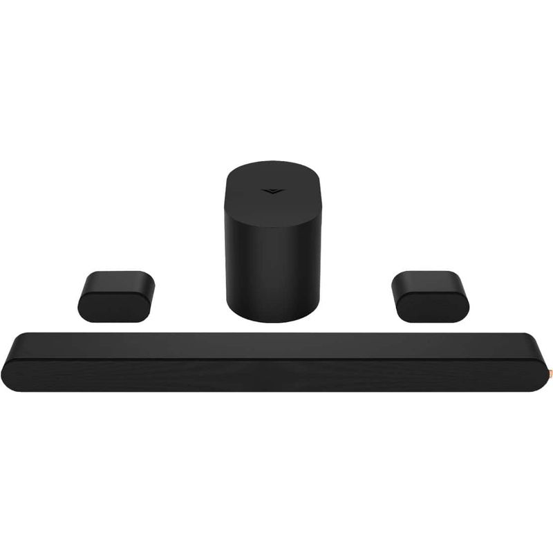 VIZIO - 5.1 Soundbar, Wireless Subwoofer, Surround Sound w/ Dolby Atmos and DTS:X - Black