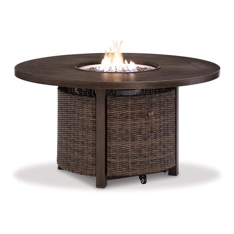 Paradise Trail Round Fire Pit Table