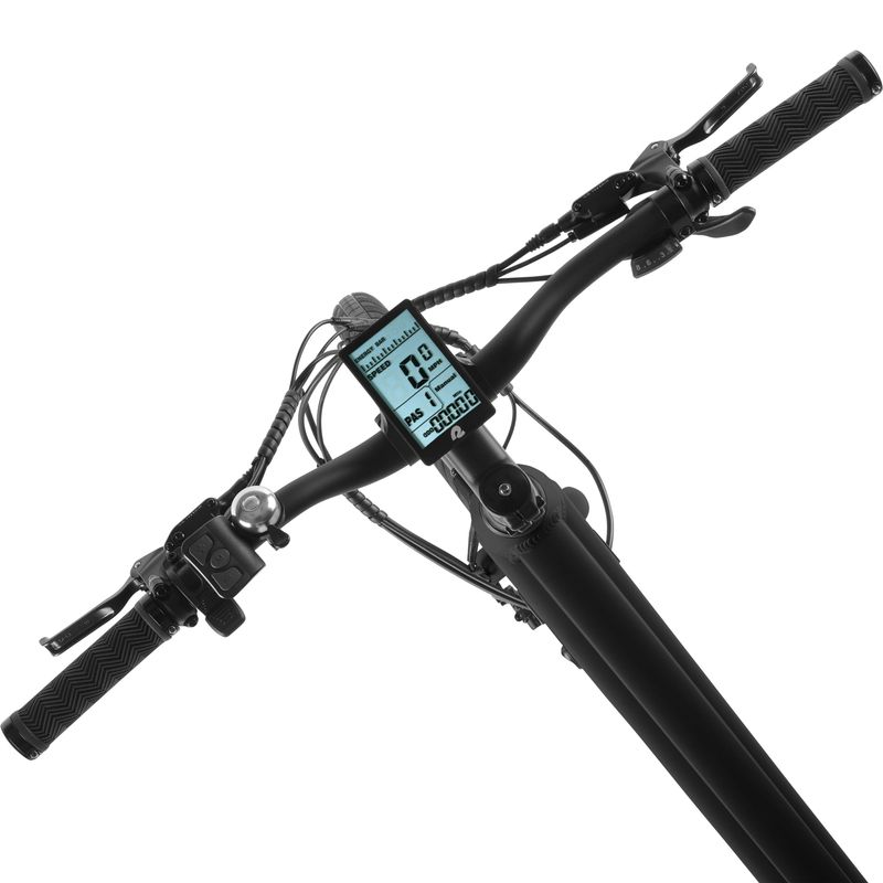 Napa Rev Fitness Hybrid Electric Bike - 21" Large Matte Black