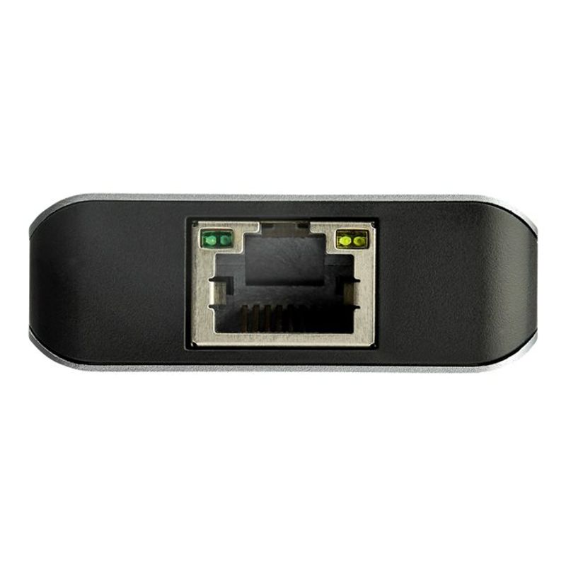 StarTech.com 3 Port USB C Hub with Gigabit Ethernet RJ45 GbE Port 2x USB-A 1x USB-C SuperSpeed 10Gbps USB 3.1/3.2 Gen 2 Type C Hub Adapter U
